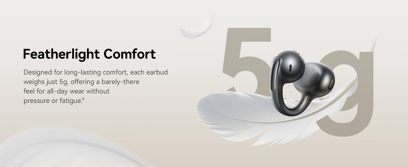 سماعات بيسوس بوي MC1 برو لاسلكية مفتوحة الأذن بلوتوث 6.0 صوت Hi