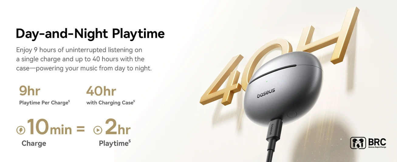 سماعات بيسوس بوي MC1 برو لاسلكية مفتوحة الأذن بلوتوث 6.0 صوت Hi