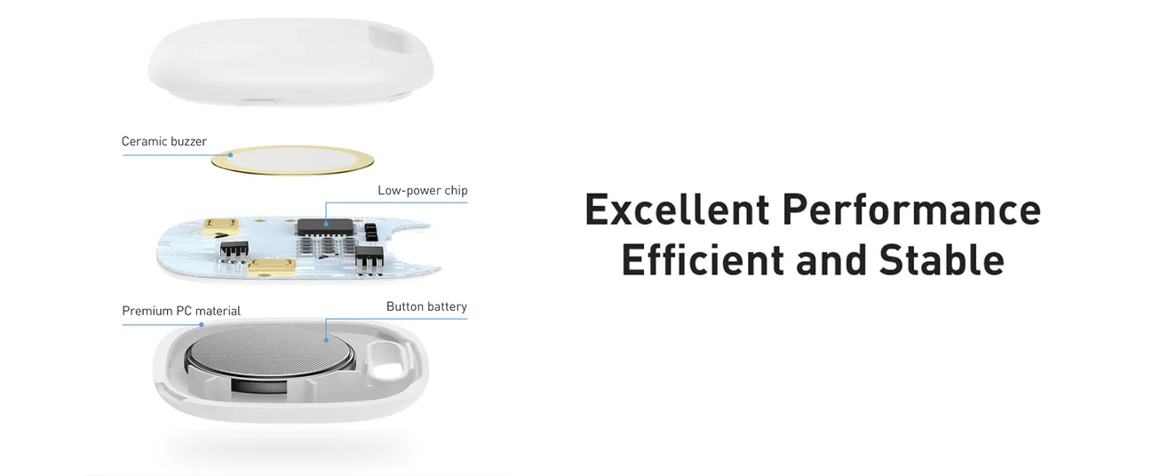 BASEUS T2 PRO Bluetooth Key Finder