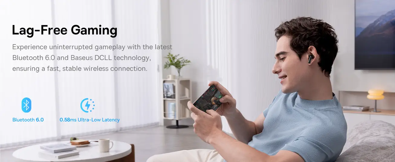 سماعات Baseus Bass BP1 Pro اللاسلكية – صوت Hi