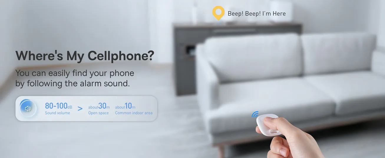 BASEUS T2 PRO Bluetooth Key Finder