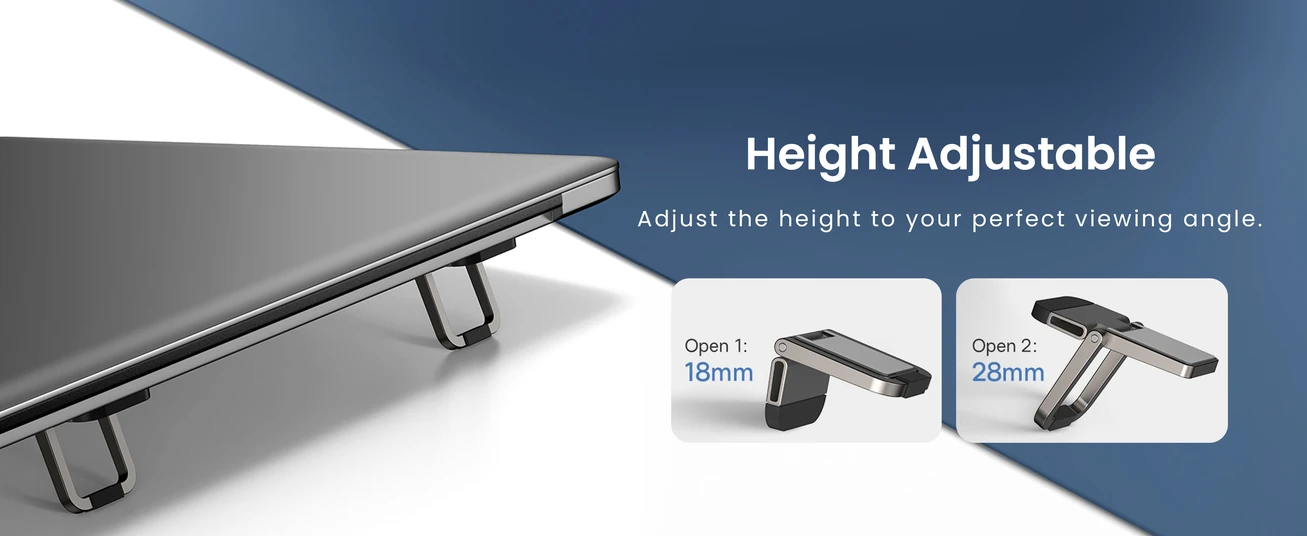 Baseus Slim Laptop Kickstand (2 PCS) Silver