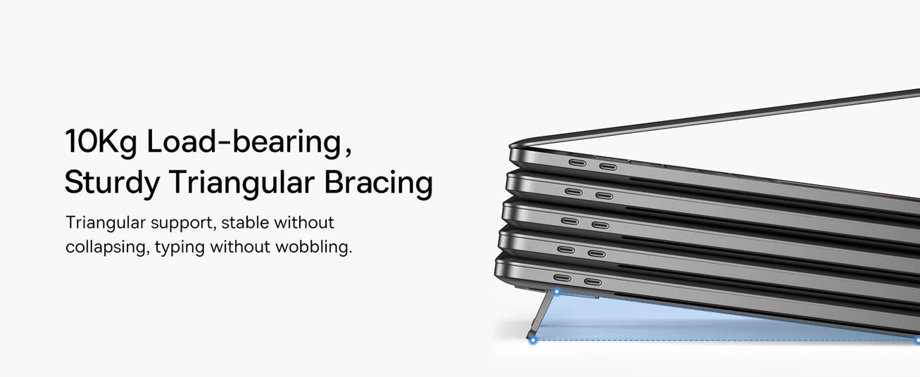 Baseus Slim Laptop Kickstand (2 PCS) Silver