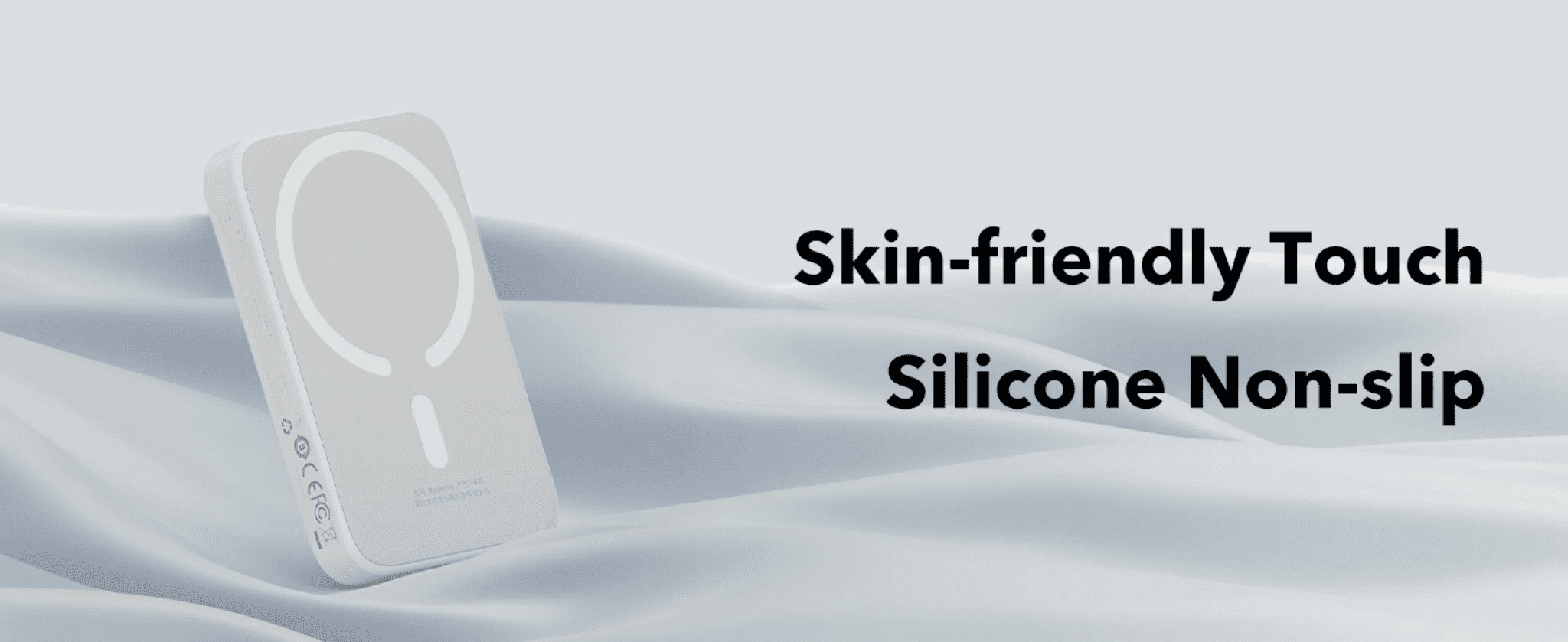 Baseus باور بانك لاسلكي مغناطيسي صغير بقوة 6000 مللي أمبير في الساعة بقدرة 15 وات مع منفذ PD بقوة 20 وات من النوع C