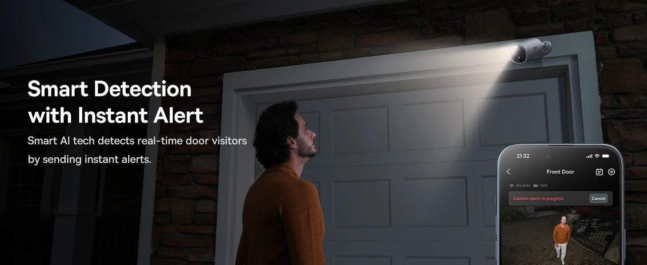 كاميرا BASEUS Security B1 في الهواء الطلق